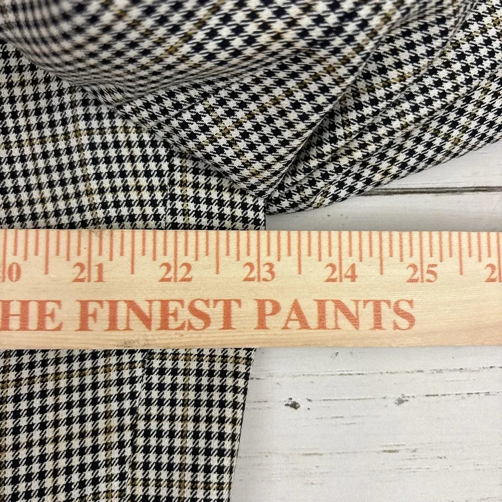 Maus Hoffman Blazer Sport Coat UNstructured Mens 44R Check Wool Silk Tweed Italy